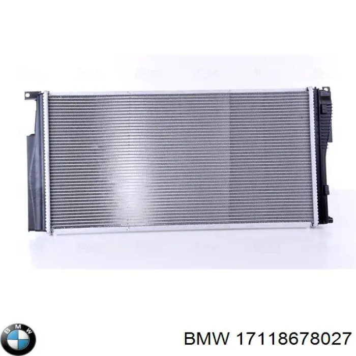 Радиатор охлаждения двигателя BMW 17118678027 цена, от 76.47 USD