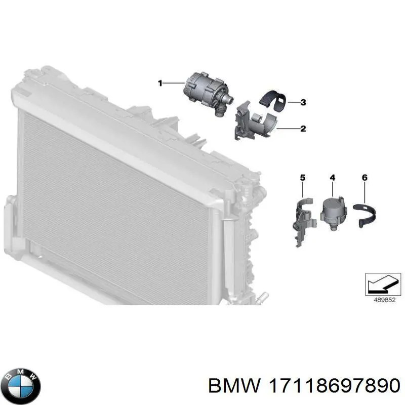 17118697890 BMW 