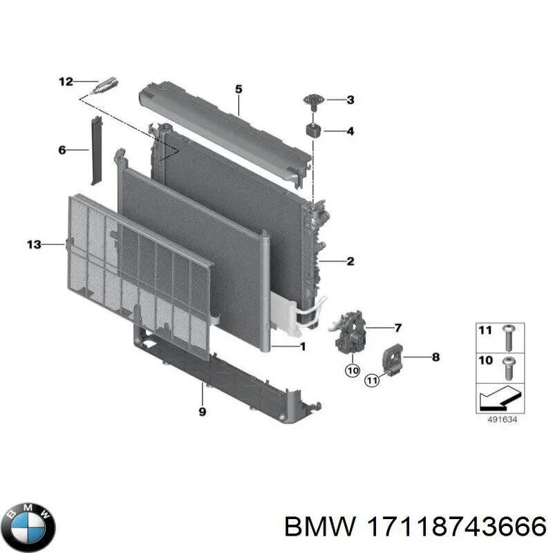 17118743666 BMW 