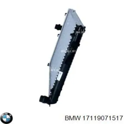 Радиатор охлаждения двигателя BMW 17119071517 цена, от 88.07 USD