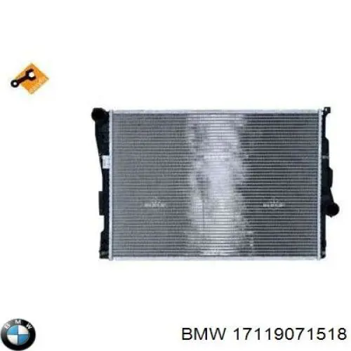Радиатор охлаждения BMW 17119071518