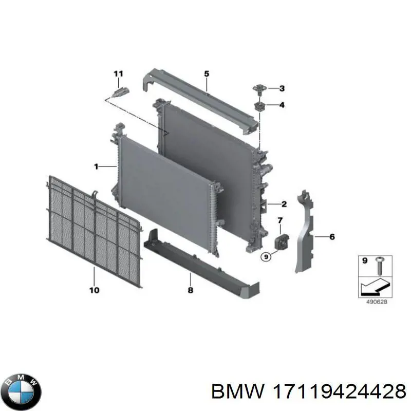 17119424428 BMW 