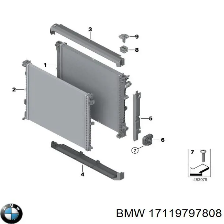  17119797808 BMW