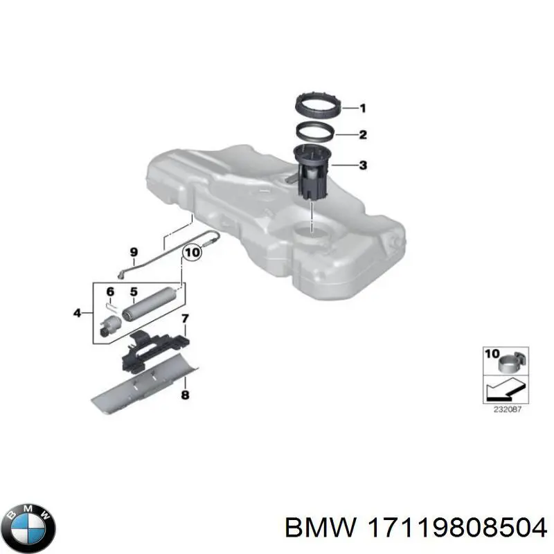 17119808504 BMW 