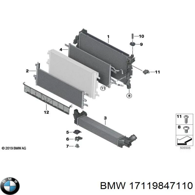  17119847110 BMW