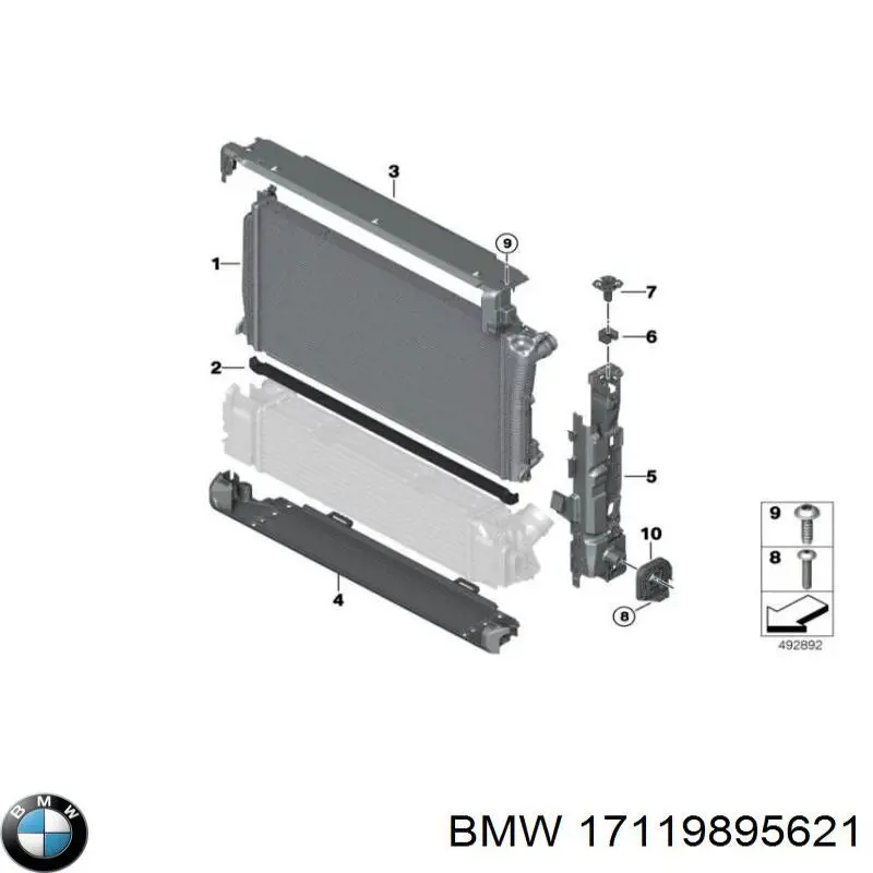 17119895621 BMW 