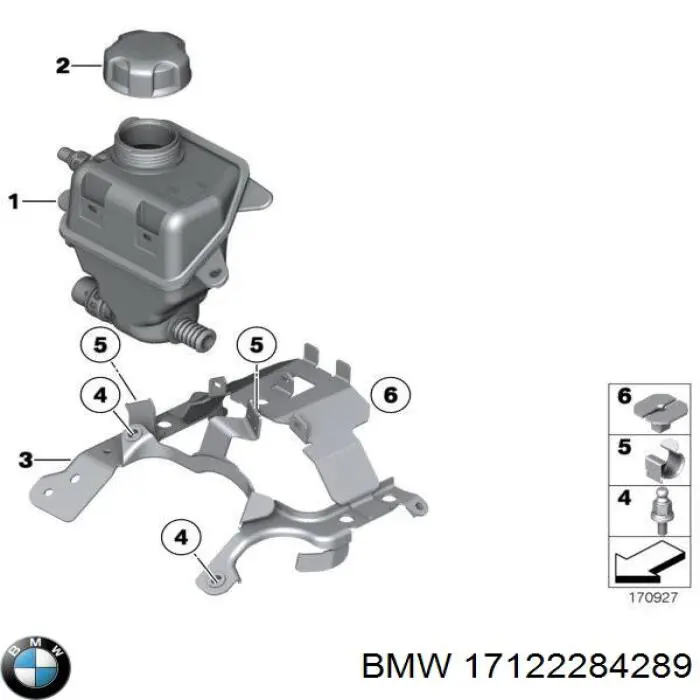 Купить 17122284289 BMW 
