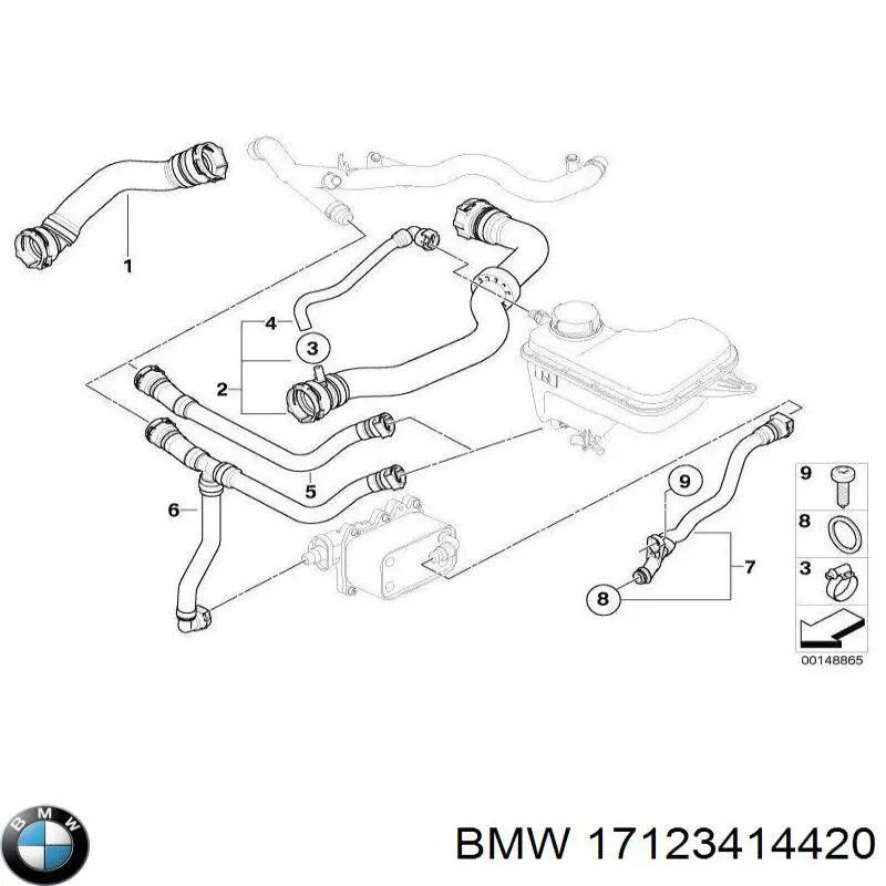 17123414420 BMW 