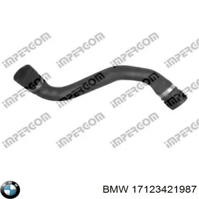 Шланг радиатора охлаждения BMW 17123421987 цена, от 79.96 USD