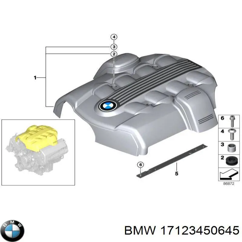  BMW 17123450645 цена, от 36.74 USD