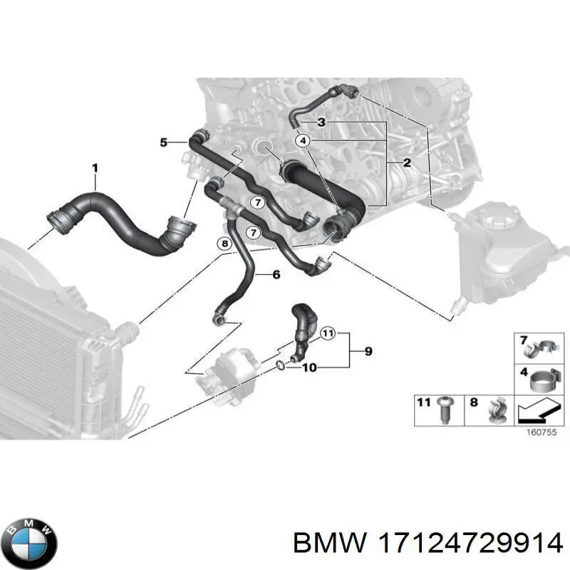 17124729914 BMW 