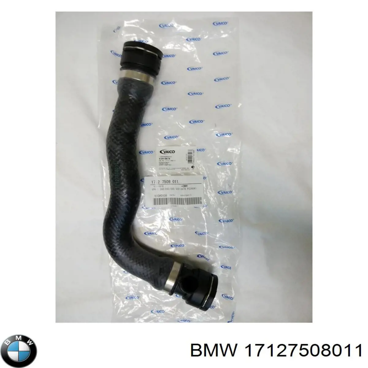 Шланг (патрубок) радиатора охлаждения нижний BMW 17127508011