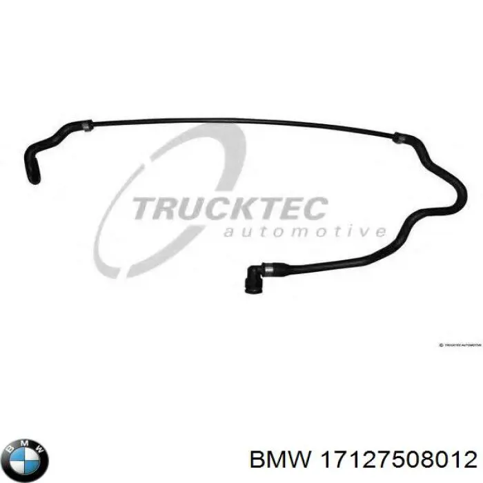 Шланг расширительного бачка верхний 17127508012 BMW