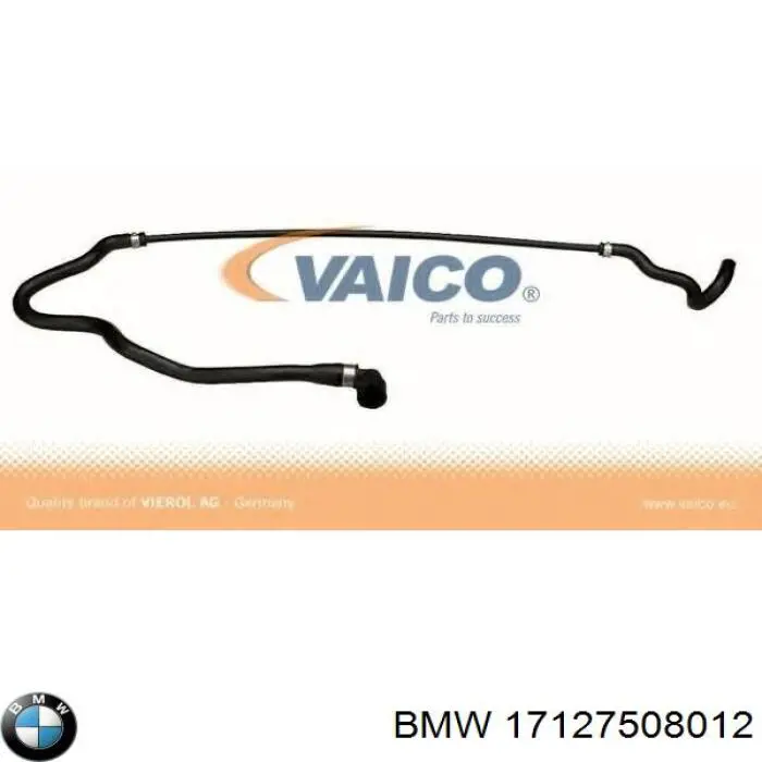 Шланг расширительного бачка верхний BMW 17127508012 цена, от 13.94 USD