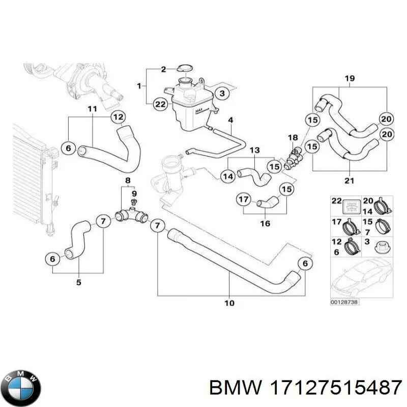  17127515487 BMW