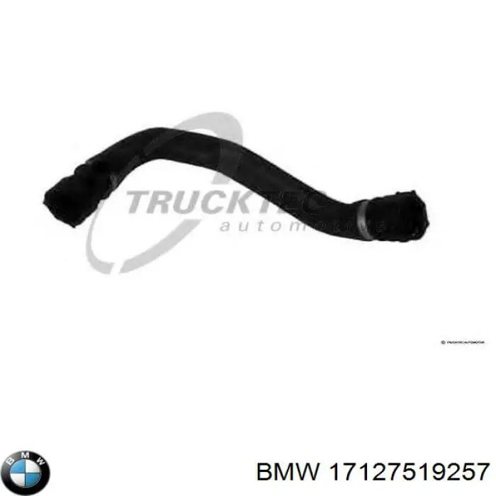 Manguera refrigerante para radiador inferiora 17127519257 BMW