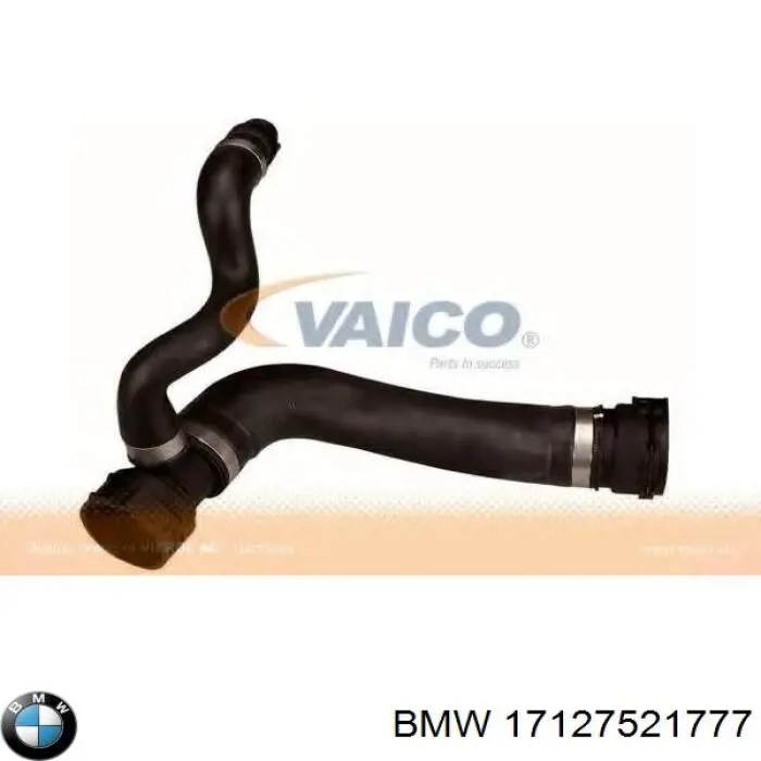 Tubería de radiador arriba 17127521777 BMW