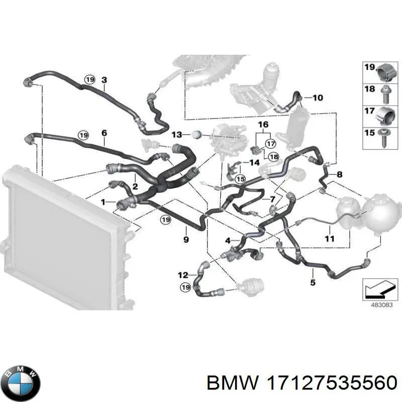 17127535560 BMW 