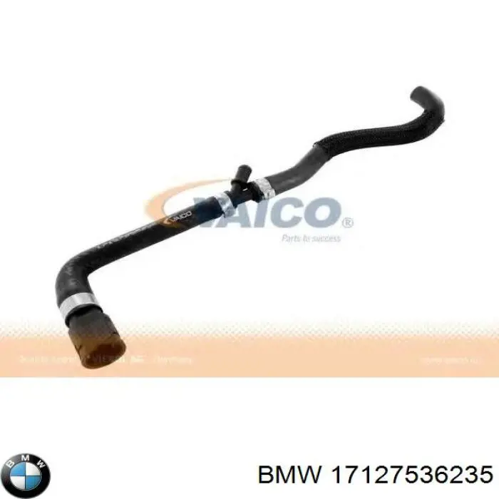 Шланг расширительного бачка, верхний BMW 17127536235