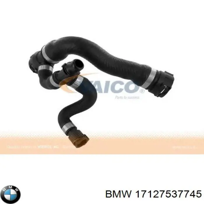 17127537745 BMW mangueira (cano derivado do sistema de esfriamento)