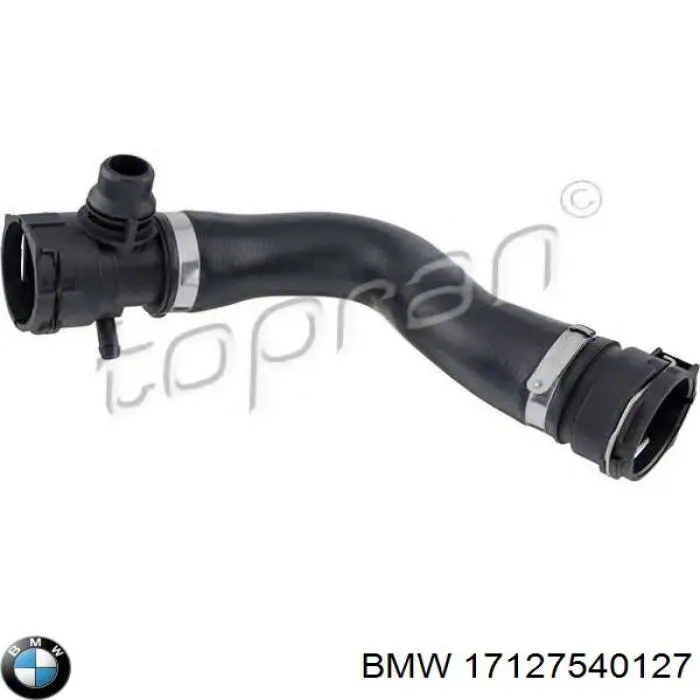 17127540127 BMW шланг (патрубок радиатора охлаждения верхний)