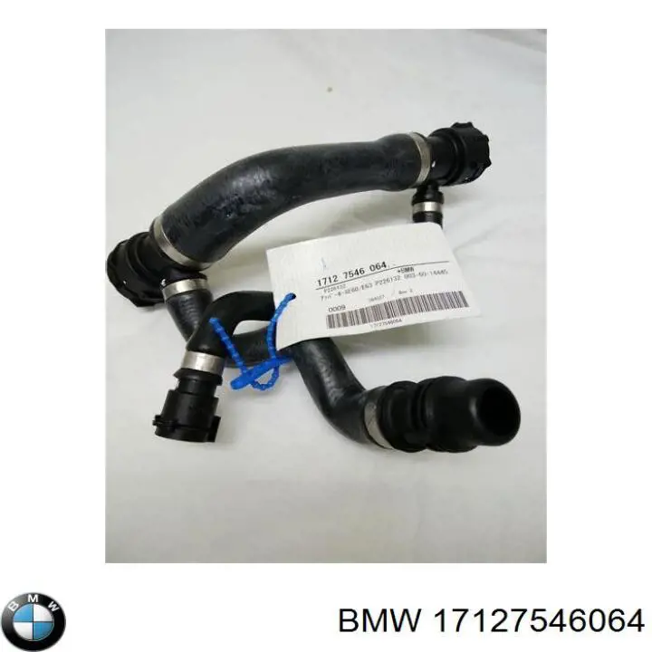 Шланг радиатора охлаждения BMW 17127546064 цена, от 36.71 USD