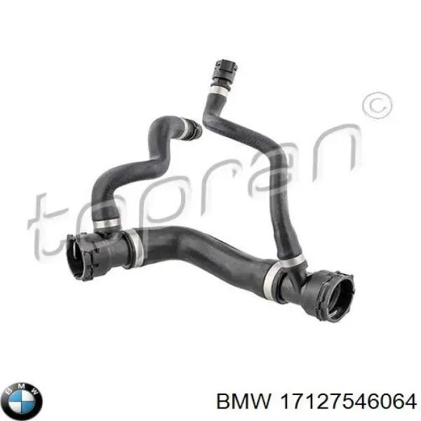 Патрубок радиатора 17127546064 BMW