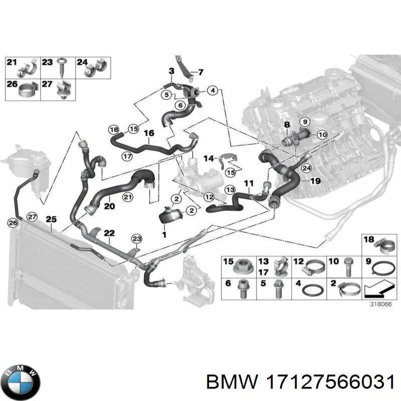  17127566031 BMW