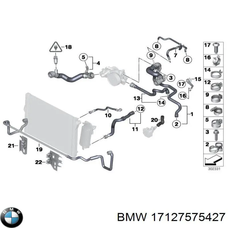 17127575427 BMW 