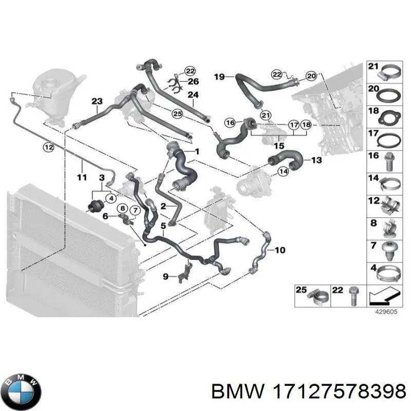  17127578398 BMW