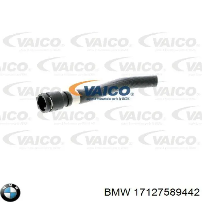 17127589442 BMW шланг (патрубок радиатора охлаждения верхний)