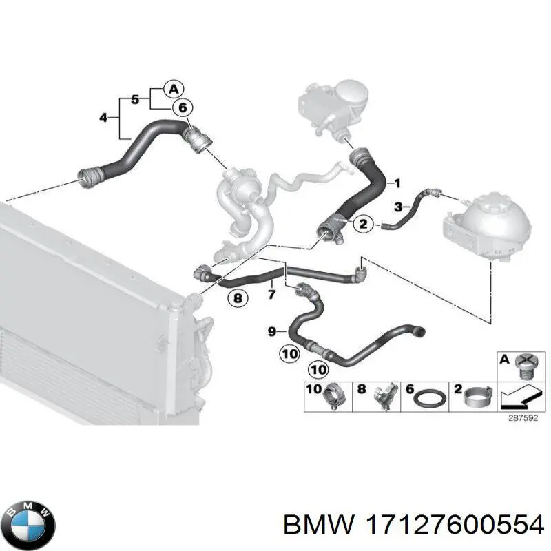 Шланг/патрубок системы охлаждения Thermotec DWB241TT цена, от 16.87 USD