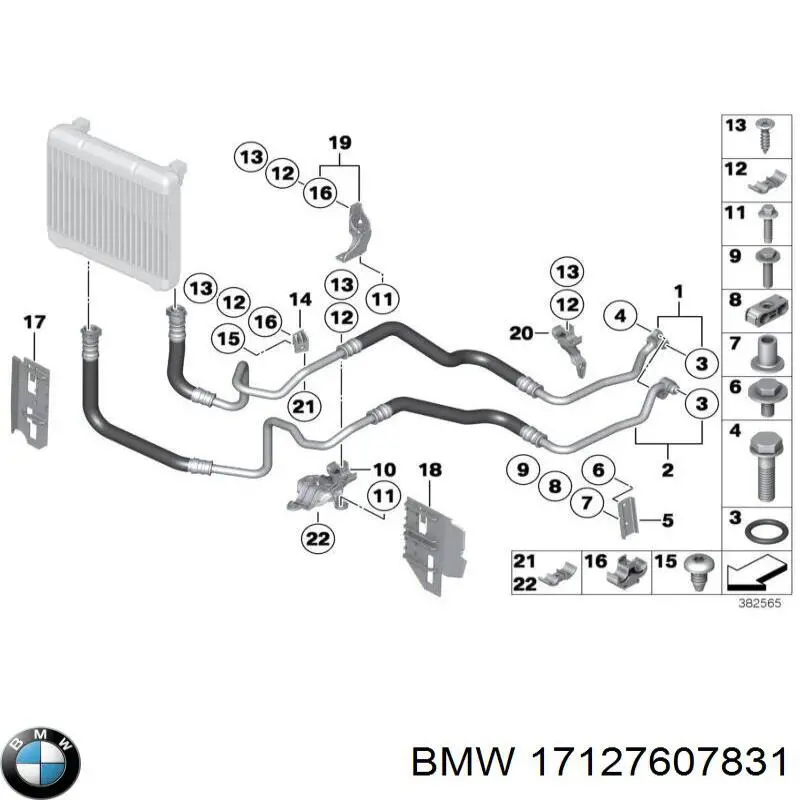 17127607831 BMW 