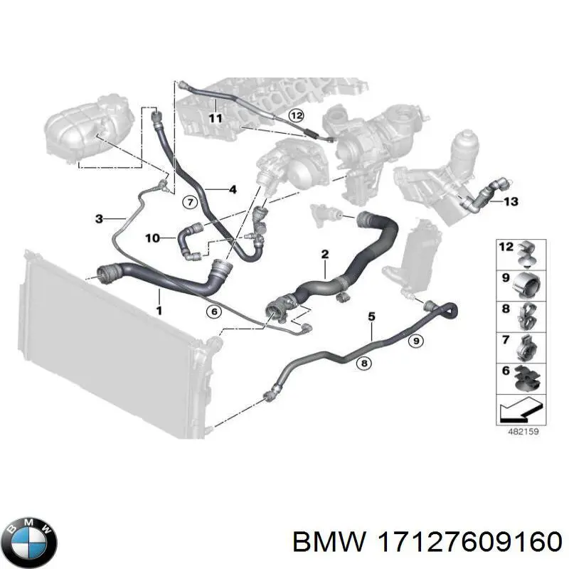 17127609160 BMW 