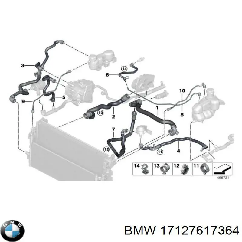  17127617364 BMW