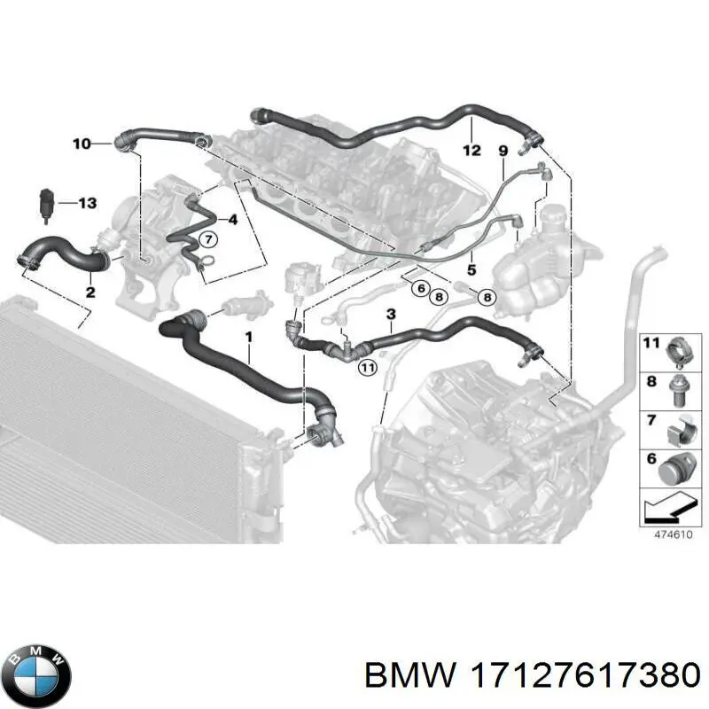 17127617380 BMW 