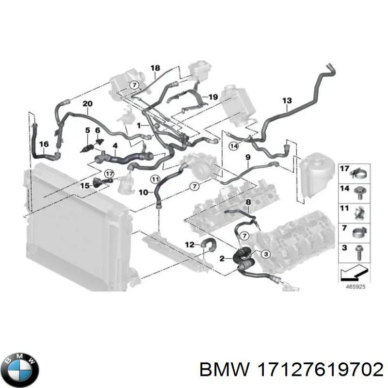  17127619702 BMW