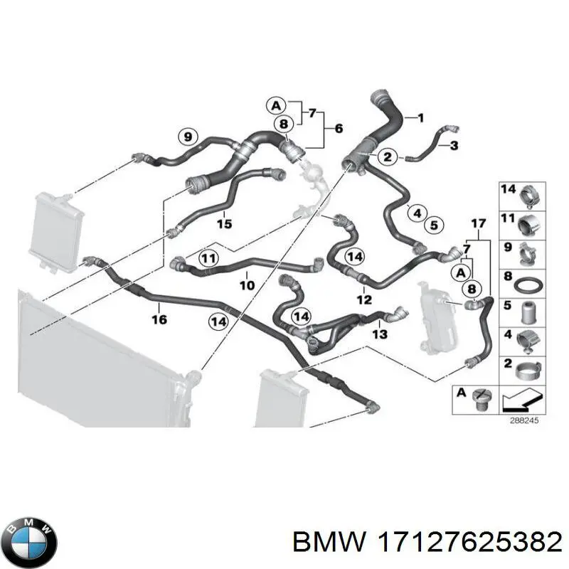 17127625382 BMW 