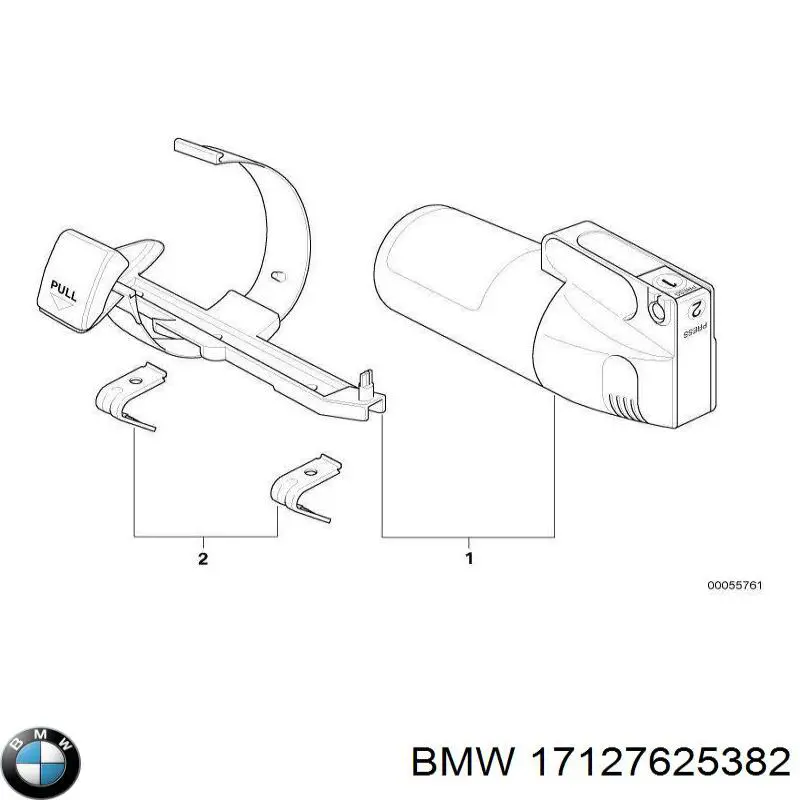 Купить 17127625382 BMW 