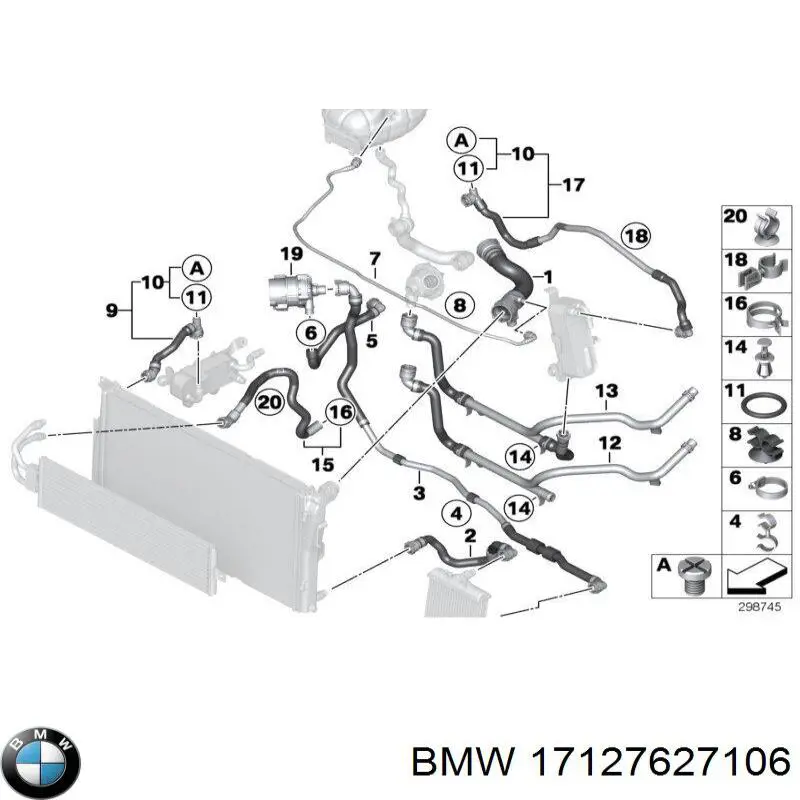  17127627106 BMW