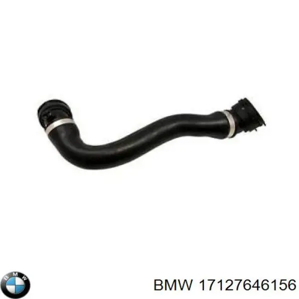 17127646156 BMW mangueira (cano derivado inferior do radiador de esfriamento)