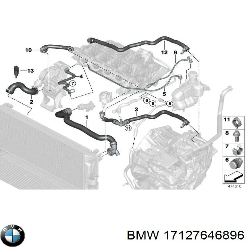 17127646896 BMW 