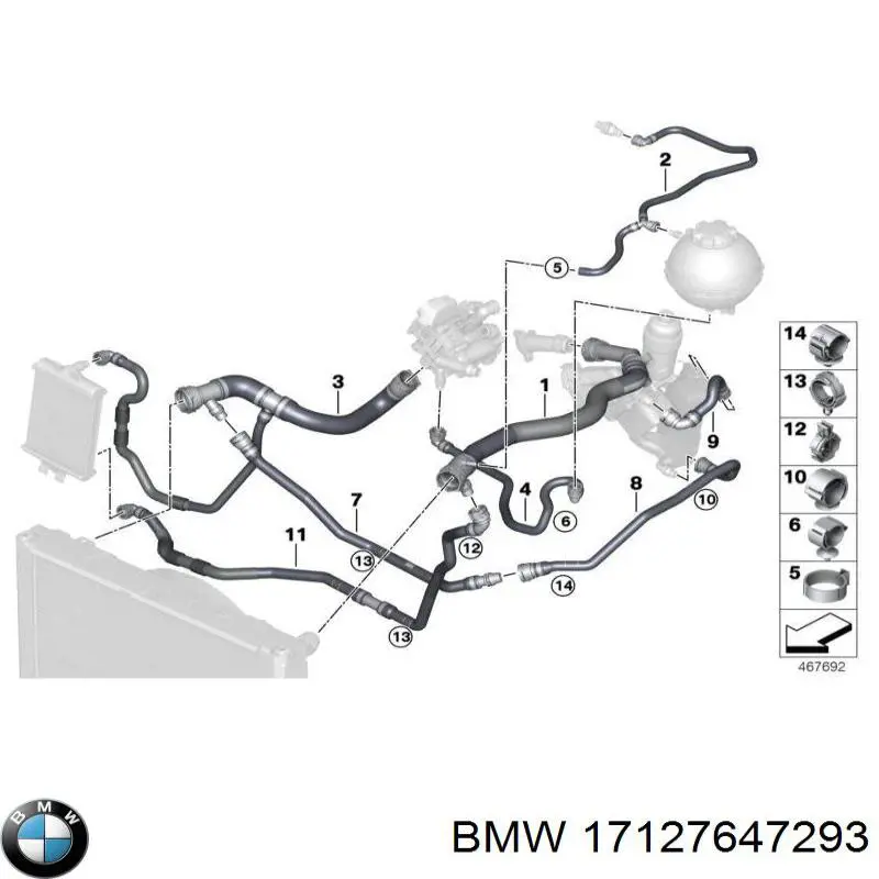  BMW 17127647293 цена, от 22.57 USD