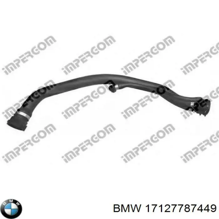 Патрубок радиатора BMRH047 Kautek