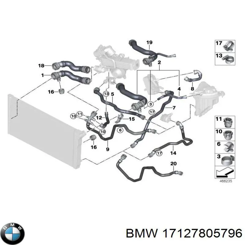  17127805796 BMW