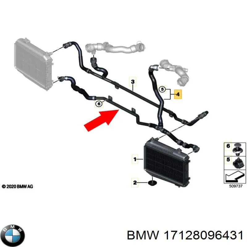  17128096431 BMW