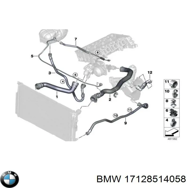 17128514058 BMW 