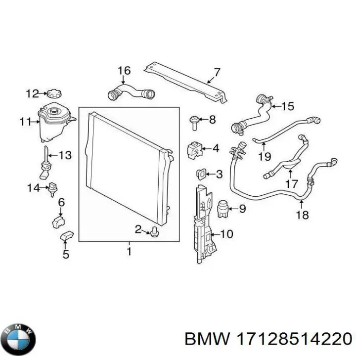 17128514220 BMW 