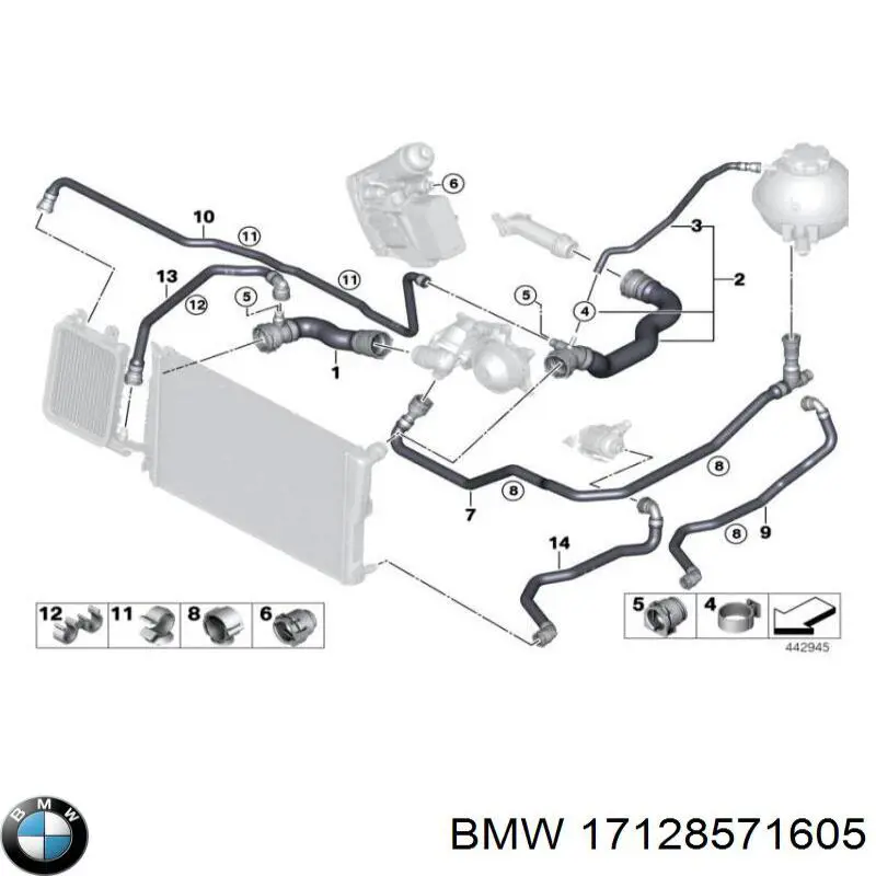  17128571605 BMW