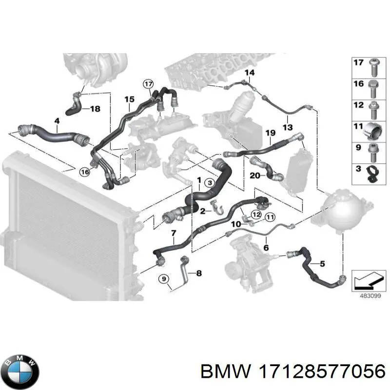  17128577056 BMW